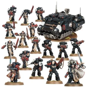 Warhammer 40k PATRULLA DE COMBATE: TEMPLARIOS NEGROS Pro Painted Commission - Imagen 1 de 5