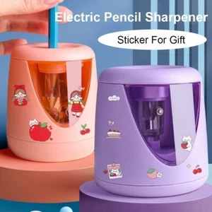 Electric Pencil Sharpener Switch Automatic Mechanical Tool Creative Stationery - Picture 1 of 21