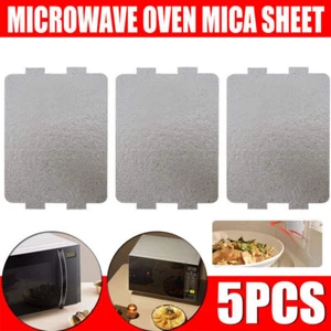 5Pcs Microwave Wave Guide Oven Mica Sheet Waveguide Cover Sheet Plate Universal - Picture 1 of 11
