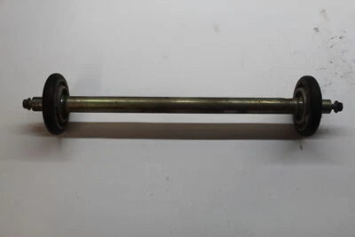 Yamaha SS440G SS 440 G 1983 rueda loca guía juego de pares de ruedas con eje Foto 1 de 4