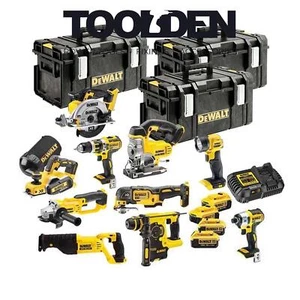 DeWalt TDKIT10x4 XR 18V 10 Piece Kit with 4x 5.0Ah Batteries - Picture 1 of 14