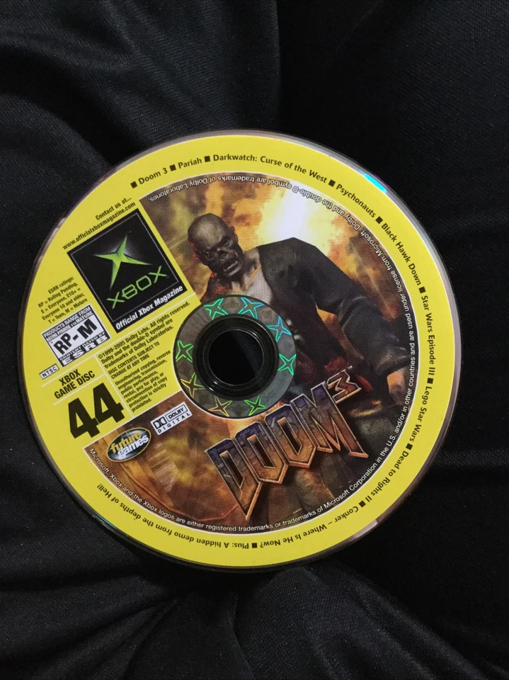  Official Xbox Magazine Demo Disc May 2005 Doom 3  # 44  OXB - Image 1 of 1