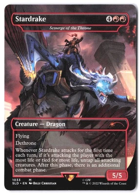 Stardrake - Scourge of the Throne (Borderless) #1033 SLD MTG NM - Image 1 of 2