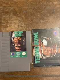 Tecmo Bowl w/Manual NES Nintendo