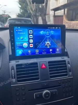 Car Stereo Radio For Mercedes Benz C Class W204 S204 GPS Navi Carplay Android 15 Foto 1 de 4
