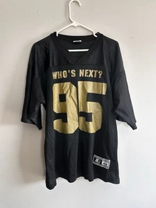 Vintage Starter Who’s Next WWE/WWF Goldberg Football Jersey Mens 48 - Picture 1 of 7