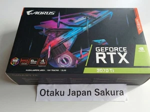 GIGABYTE AORUS MASTER GeForce RTX 3070 Ti 8 GB GDDR6X GPU schermo LCD eccellente - Foto 1 di 6