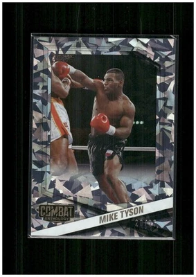 2025 Panini Combat Anthology Mike Tyson Cracked Ice #28 20/25 - Image 1 of 2