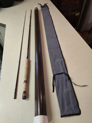 Varilla de mosca Fenwick FF807 vintage 8’ AFTMA no. 7 líneas 3 3/8 oz + tubo y calcetín ¡BONITO! Foto 1 de 4