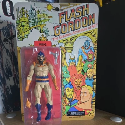 Boneco de ação Ming The Merciless NECA Flash Gordon novo - Imagem 1 de 2