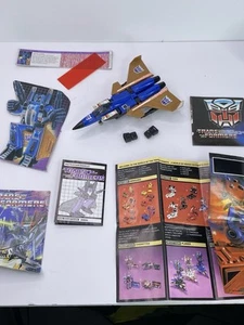 Transformers G1 Decepticon Seeker Jet Dirge komplett GEN One 1980’s Extras - Bild 1 von 13