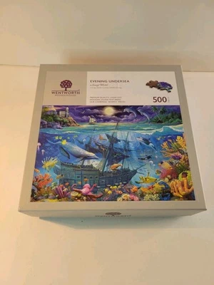 Quebra-cabeça Wentworth 500 peças madeira "Evening Undersea" 4mm 2025 - Imagem 1 de 4