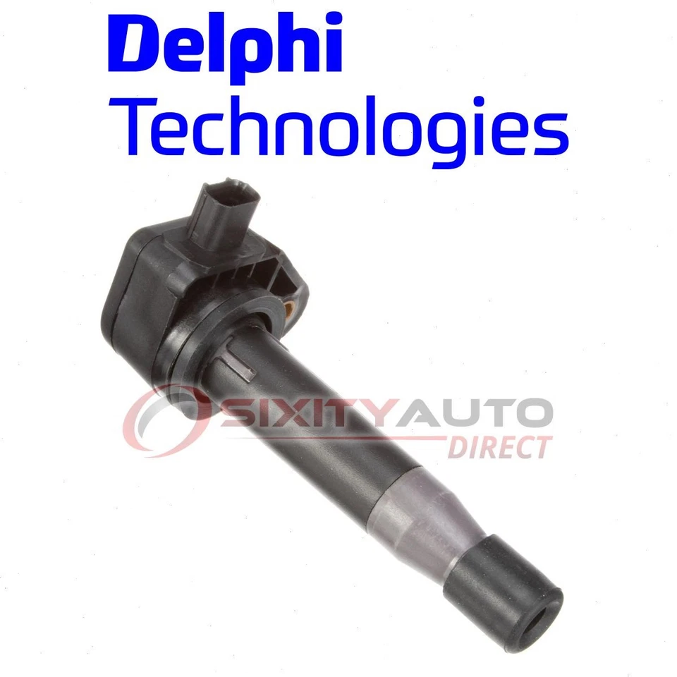 Delphi Ignition Coil for 2010-2013 Acura MDX 3.7L V6 Wire Boot Spark Plug  mp - Image 1 of 4