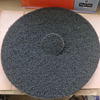 FOUR Premiere Scrubber Brush Pad 15" Black  Floor Polisher Scrubbing   New - Image 1 of 4
