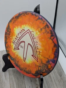 New Lone Star Bravo Harpoon Midrange Custom Dyed Disc Golf Disc 173 Grams - Picture 1 of 5