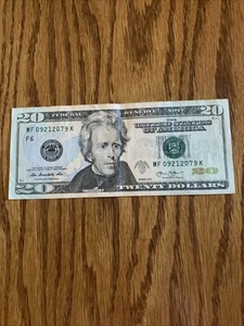 $20 Dollar Bill Birthday Note 09212079 Future Series 2013 - Picture 1 of 6