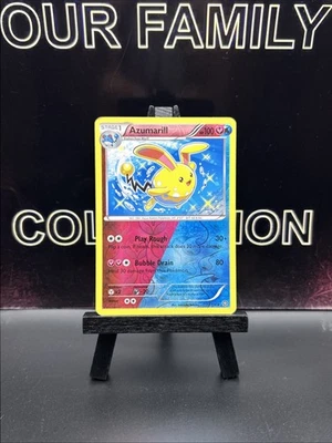 SHINY Azumarill - 77/114 Steam Siege REVERSE HOLO card 2016 Pokemon TCG - MP - Image 1 of 4