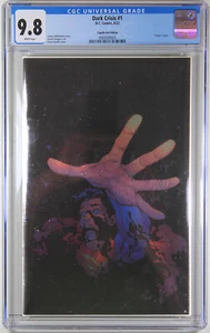 DARK CRISIS #1 (GREG CAPULLO 1:100 RATIO FOIL VARIANT) COMIC BOOK ~ CGC 9.8 NM/M - Picture 1 of 2