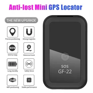GF-22 Locator Anti Lost Tracer Device Mini GPS For Car Motorcycle GPS tracker - Picture 1 of 10