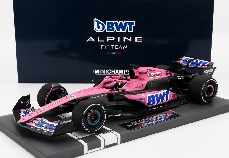 1/18 MINICHAMPS - ALPINE - F1  A523 TEAM BWT ALPINE N 31 SEASON 2023 117230131 - Immagine 1 di 1