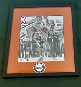 NBA SAN ANTONIO SPURS VICTOR WEMBANYAMA 11x14 w/ TEXTURED MAT 🏀 - Picture 1 of 4