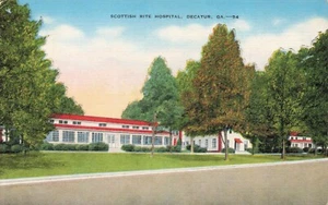 Postcard Scottish Rite Hospital Decatur Georgia GA - Picture 1 of 2