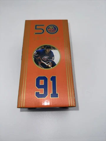 NEW YORK ISLANDERS BUTCH GORING BOBBLEHEAD #91 NHL SGA 3/21/2023 LEGENDS 50th Cover