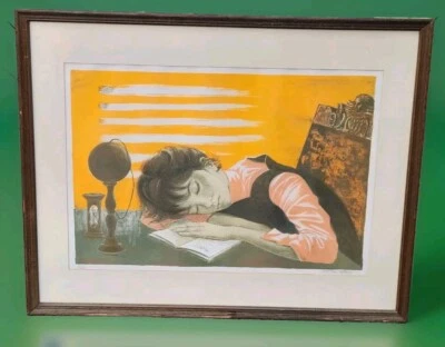 De Colección Jean-Pierre Alaux Edición Limitada Firmado Impresión Conferencia II 5/275 29" X 23"  Foto 1 de 4