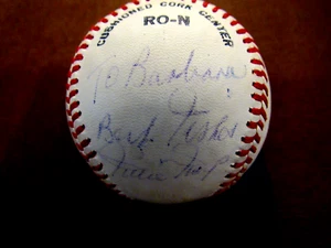 WILLIE MAYS ROY MVP GIANTS METS HOF SIGNED AUTO VTG FEENEY ONL BASEBALL PSA/DNA - Picture 1 of 3