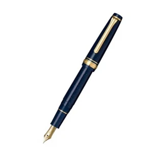 DDU Sailor Pro Gear Slim Pióro wieczne Shikiori Vega Granatowe -14K Medium Fine - Zdjęcie 1 z 1