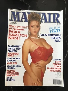 Mayfair Magazine October 1991 Volume 26 No 10 - Lisa Erikson - Paula Hamilton - Picture 1 of 3
