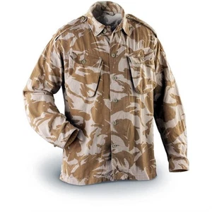 British Army Jacket DPM Desert Combat Military Surplus Camo Shirt Top Tactical - Picture 1 of 1
