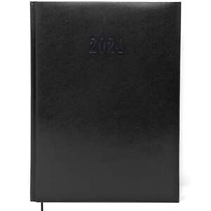 Buchkalender 2024 A4 Praxisplaner Terminplaner Terminbuch Chefkalender Kalender