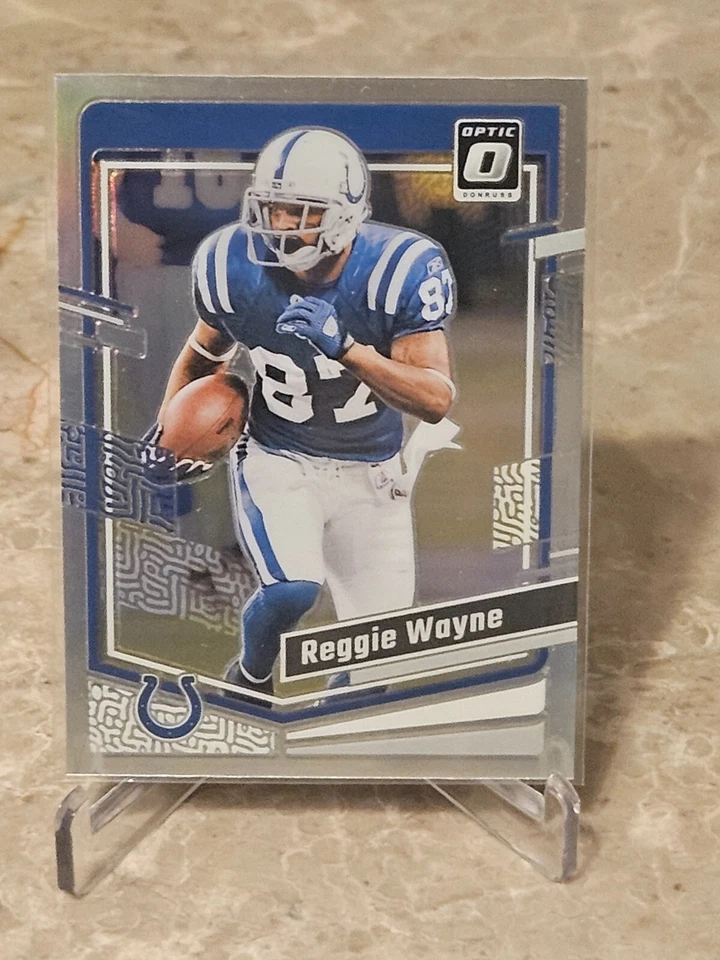 2023 Donruss Optic Holo #80 Reggie Wayne - Image 1 of 1