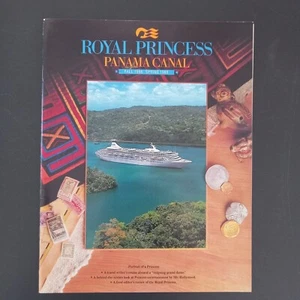 Royal Princess Cruises Canal de Panamá 1988-1989 Folleto Tarifas Plan de Cubierta - Imagen 1 de 10