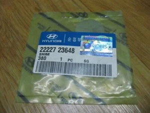 GENUINE BRAND NEW HYUNDAI ELANTRA 2006-2010 SHIM-CAMSHAFT AND VALVE - Picture 1 of 3