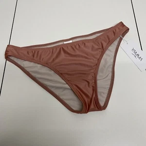 Target (Yamma) Rose Gold/ Salmon bikini bottoms Size M 8/10 - Picture 1 of 3
