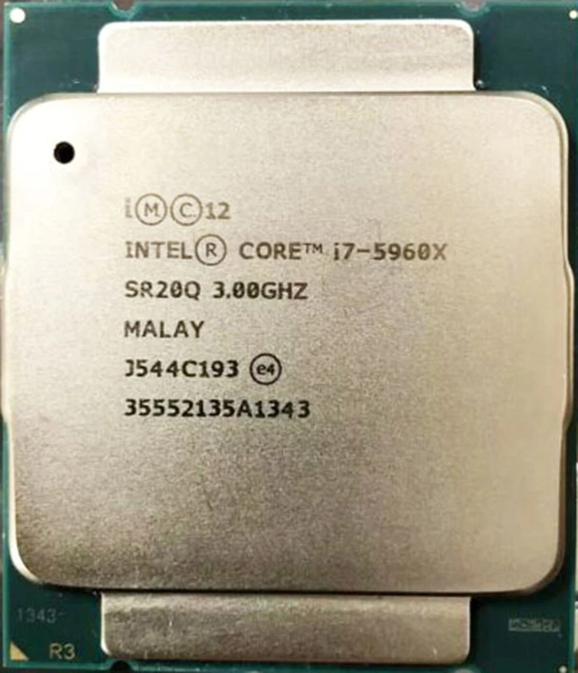 Intel Core i7-5960x CPU processor 8-Core 3.0ghz lga2011 - Image 1 of 1