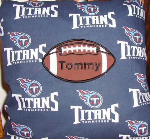 Tennessee Titans Football Personalized Pillow Cover