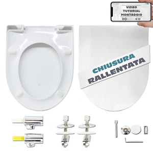 Ginori FAST Brunnendeckel - Form D, Duroplast, Soft Close, ORIGINAL - Bild 1 von 3