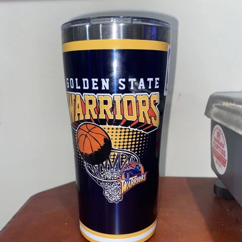 Tervis Golden State Warriors 20oz. Retro Stainless Steel Tumbler Cover