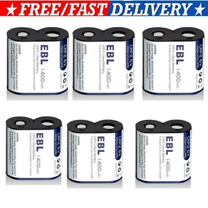 EBL CR-P2PA/1B CRP2 DL223A EL223A K223LA 6V Photo Power Lithium Batteries Lot - Picture 1 of 7