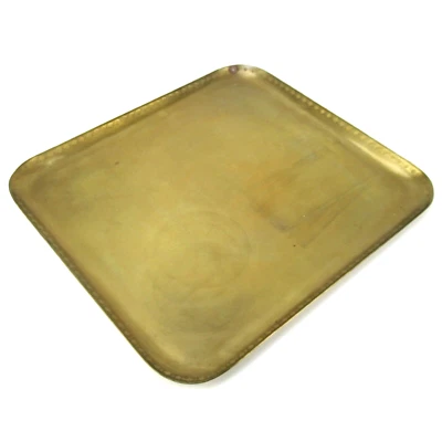 Eva von Stössel Messing Tablett Art Deco Dresden-Hellerau Mendelssohn-Nachfolge - Bild 1 von 4