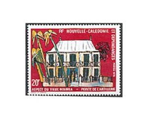 New Caledonia, Sc #445, MNH, 1979, HOUSE ON ARTILLERY POINT - Picture 1 of 1