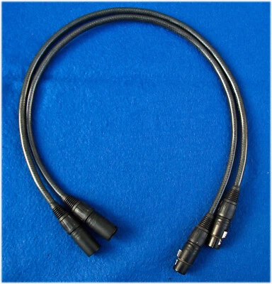 T+A Audio Quad (Carbon) XLR Kabel Neuware 3 polig Neutrik Stecker in div. Längen