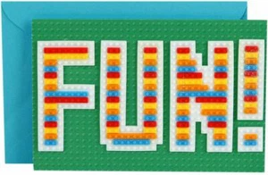Hallmark Birthday Card by Signature ~ LEGO "FUN" Adorable for Lego Lovers - Picture 1 of 2