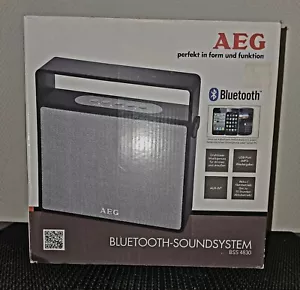 Bluetooth Soundsystem AEG BSS 4830 schwarz USB-Port AUX-IN - Bild 1 von 4