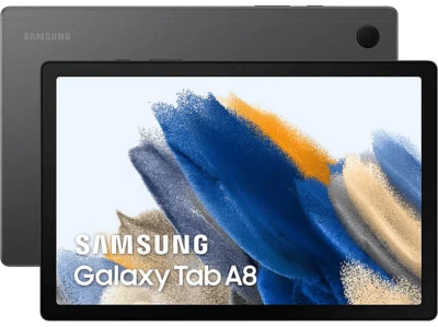 Samsung Galaxy Tab A8, 64 GB eMMC, Gris Oscuro, WiFi, 10.5" WUXGA, 4 GB RAM - Imagen 1 de 4