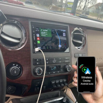 Android 13 For Ford F-250 F-350 Super Duty Car Stereo Radio Carplay WIFI GPS - Image 1 of 4