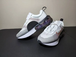 Nike Air Max 2021 GS White Metallic Red Bronze DA3199-103 Kids Youth Shoes NEW - Picture 1 of 11